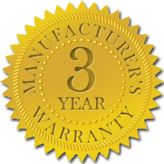 3years warranty