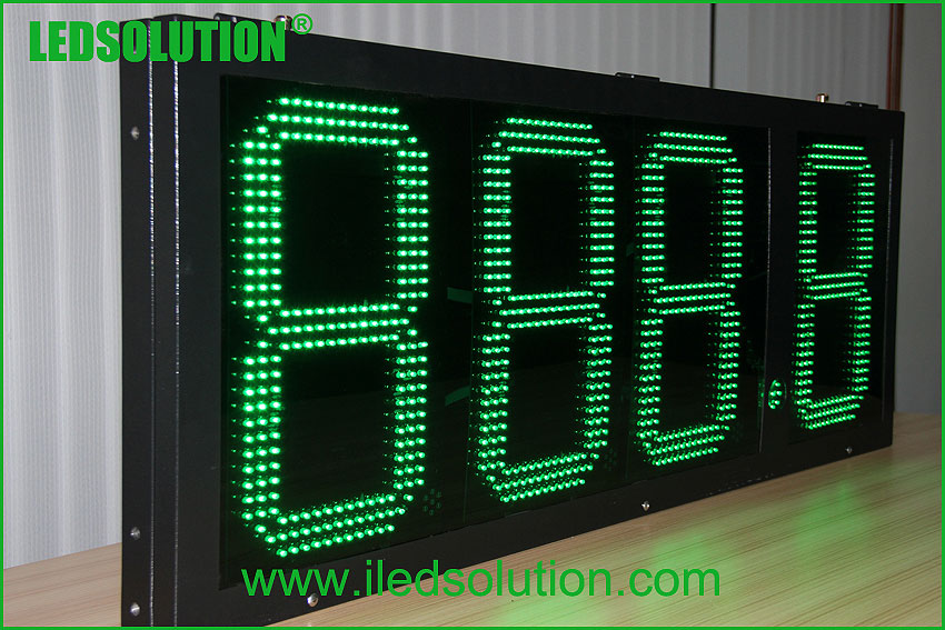 7 segment digital price display