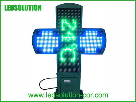 P16 LED Pharmacy Cross