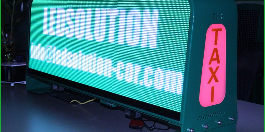 P6 TAXI LED Display