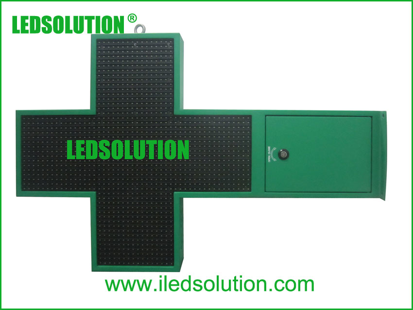 P12.5 LED Pharmacy Cross