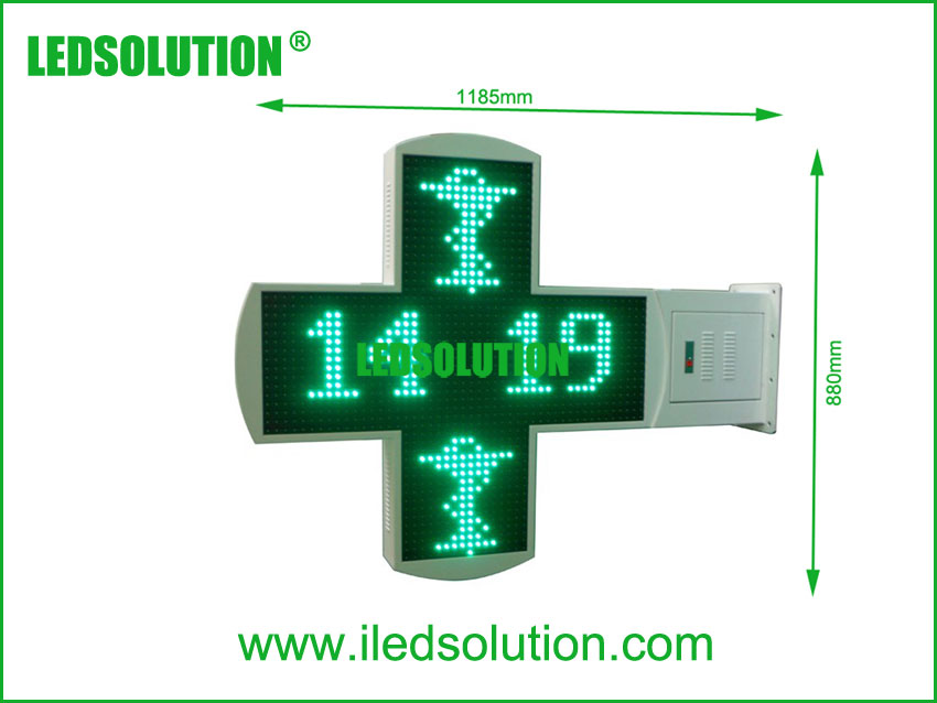 P16 LED Cross Size