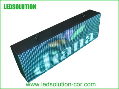 small size full color led sign