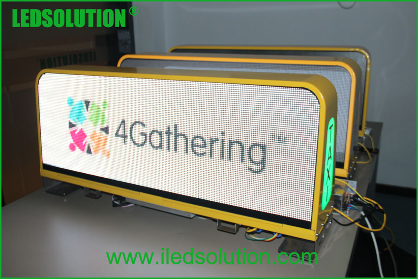 LED Taxi top advertising Sign (6)