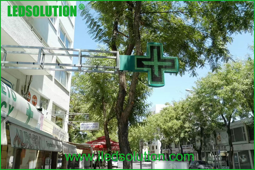LED Pharmacy Cross