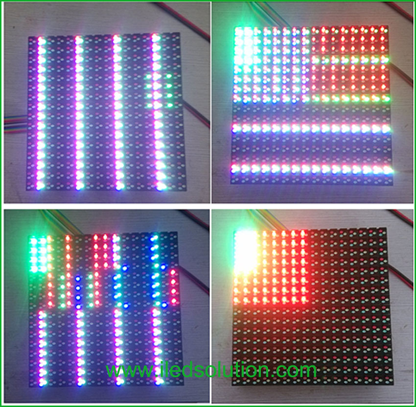 Trouble Shooting - Half of led module is normal but the rest half part is abnormal