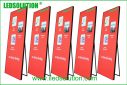 China Mirror Poster LED Display