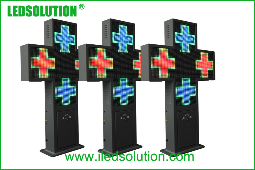 60x60 LED Cross Pharmacy