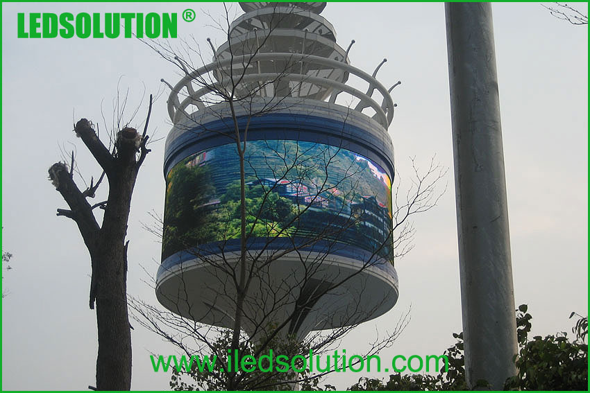 Cylinder LED Display