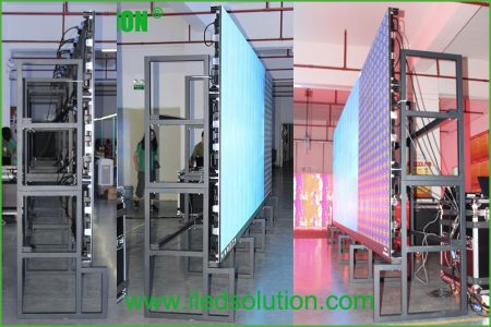 Ground Support Structure for Rental LED Display