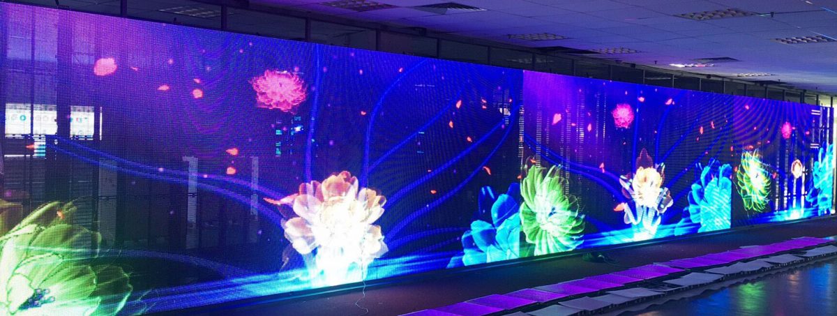 Transparent LED Display for glass wall (3)