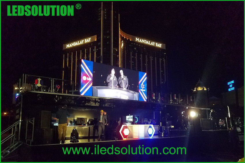 LEDSOLUTION Outdoor P3 LED Display project in Las Vegas (2)