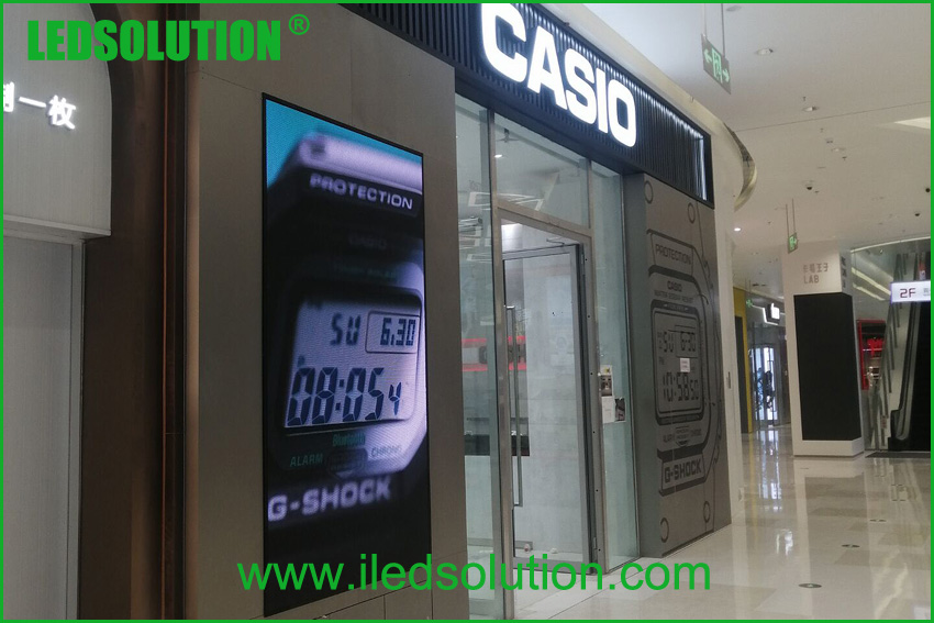 LEDSOLUTION P3 LED Display for Casio Shenzhen Wanda Store (1)