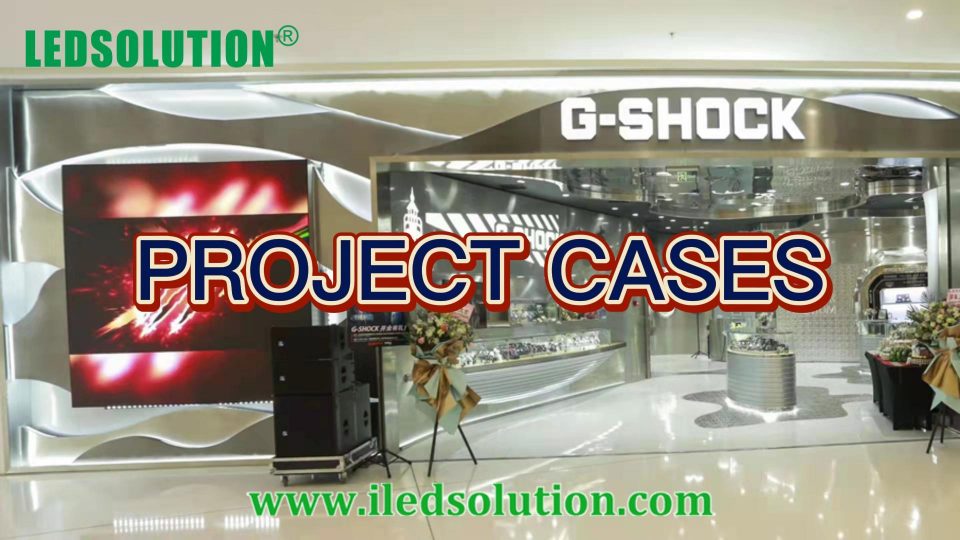 LEDSOLUTION project case for CASIO in Dalian City