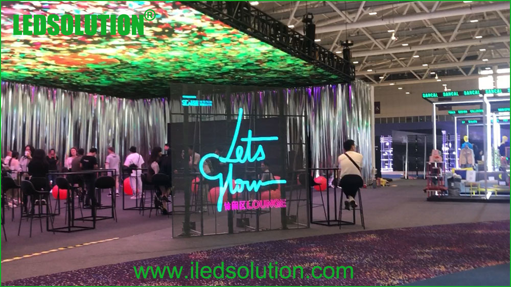 Ceiling & Transparent Exhibition LED Display