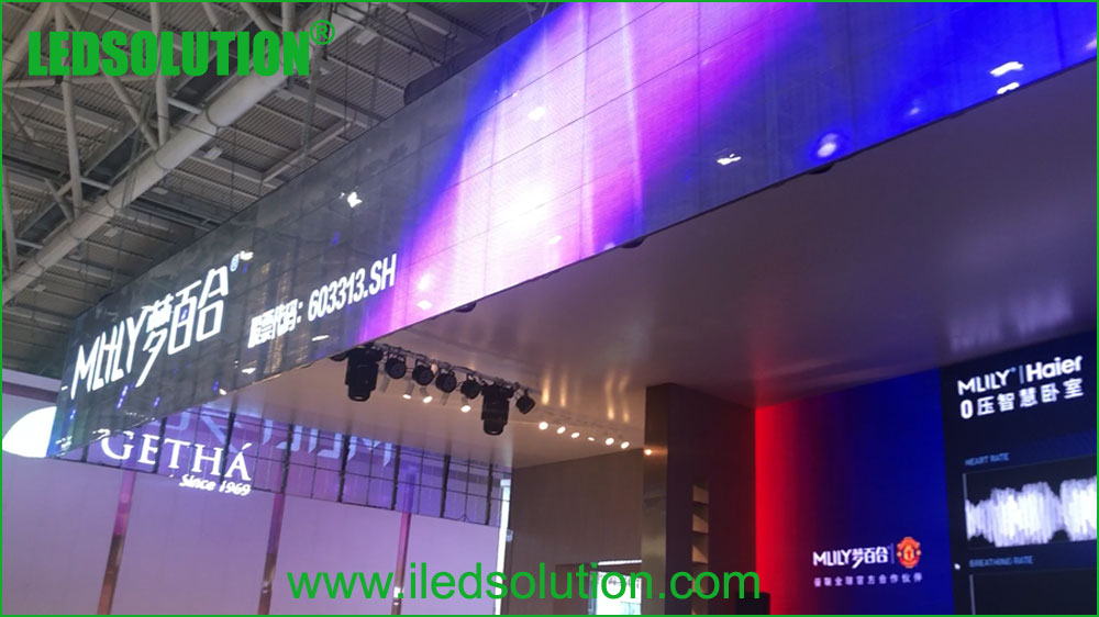 Glass Exhibition LED Display