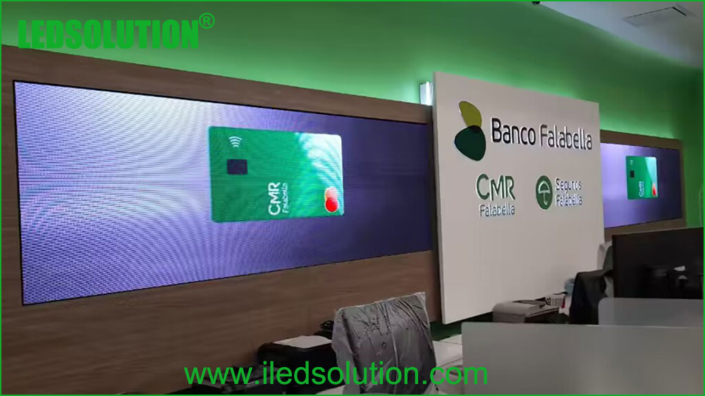 L Series HD LED Display Project Case in Chile pitch 3.91mm