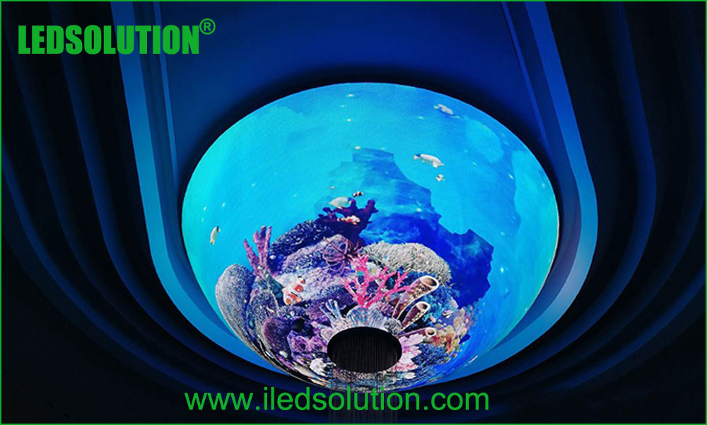 Hemisphere LED Display Pitch 3mm Diameter 5m LS-BALL-P3-D5-HALF (6)