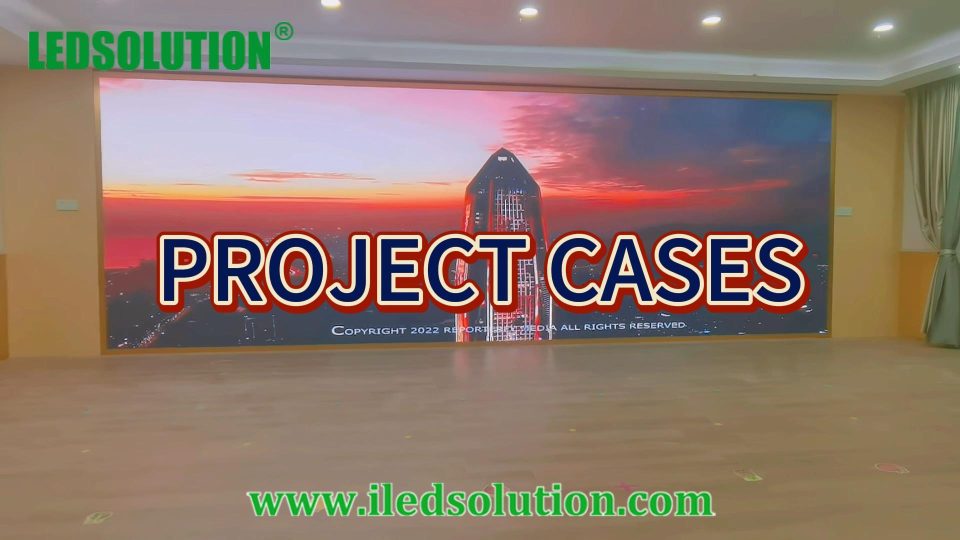 LEDSOLUTION P2 LED Display Project Case LEDSOLUTION P2 LED Display Project Case