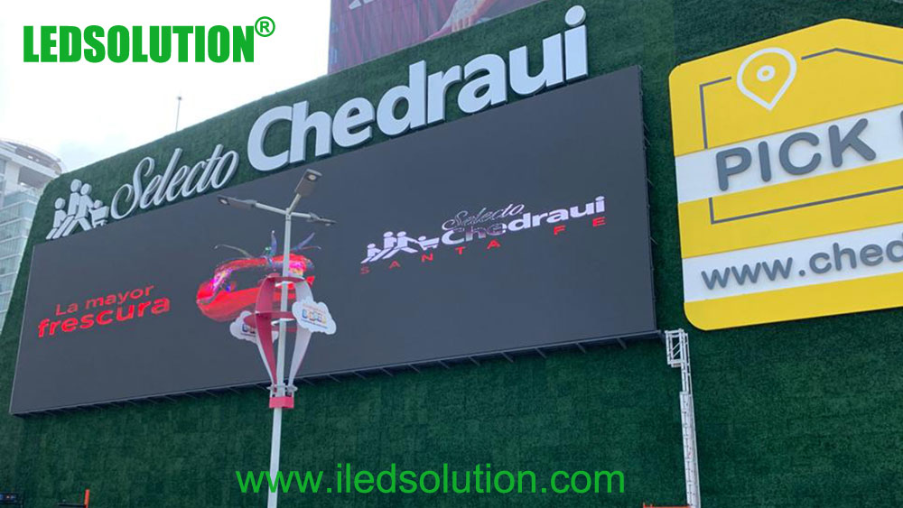 LEDSOLUTION 300sqm LED Display Lights Up Mexico City (8)