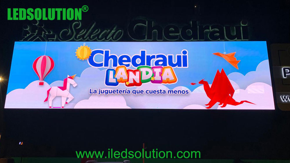 LEDSOLUTION 300sqm LED Display Lights Up Mexico City (9)