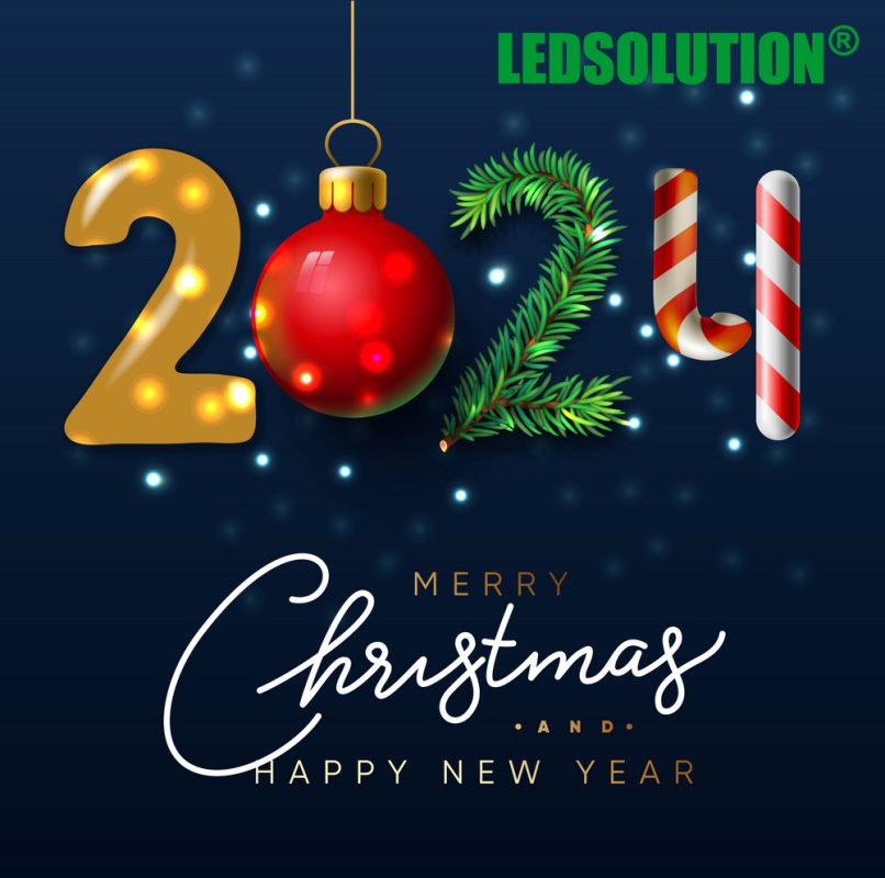LEDSOLUTION wishes you a Merry Christmas and a Happy New Year!