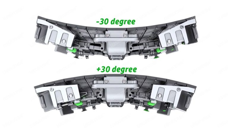 RS Series Rental LED Display flexible +-30degree