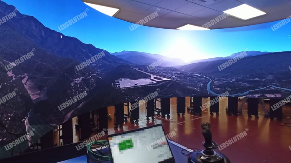 LEDSOLUTION Flight Similation LED Display System LEDSOLUTION Flight Similation LED Display System
