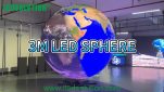 3m LED Sphere Display