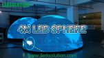4m LED Sphere Aging Process at LEDSOLUTION