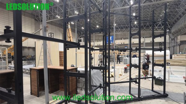 Ground Support Structure for Rental LED Display