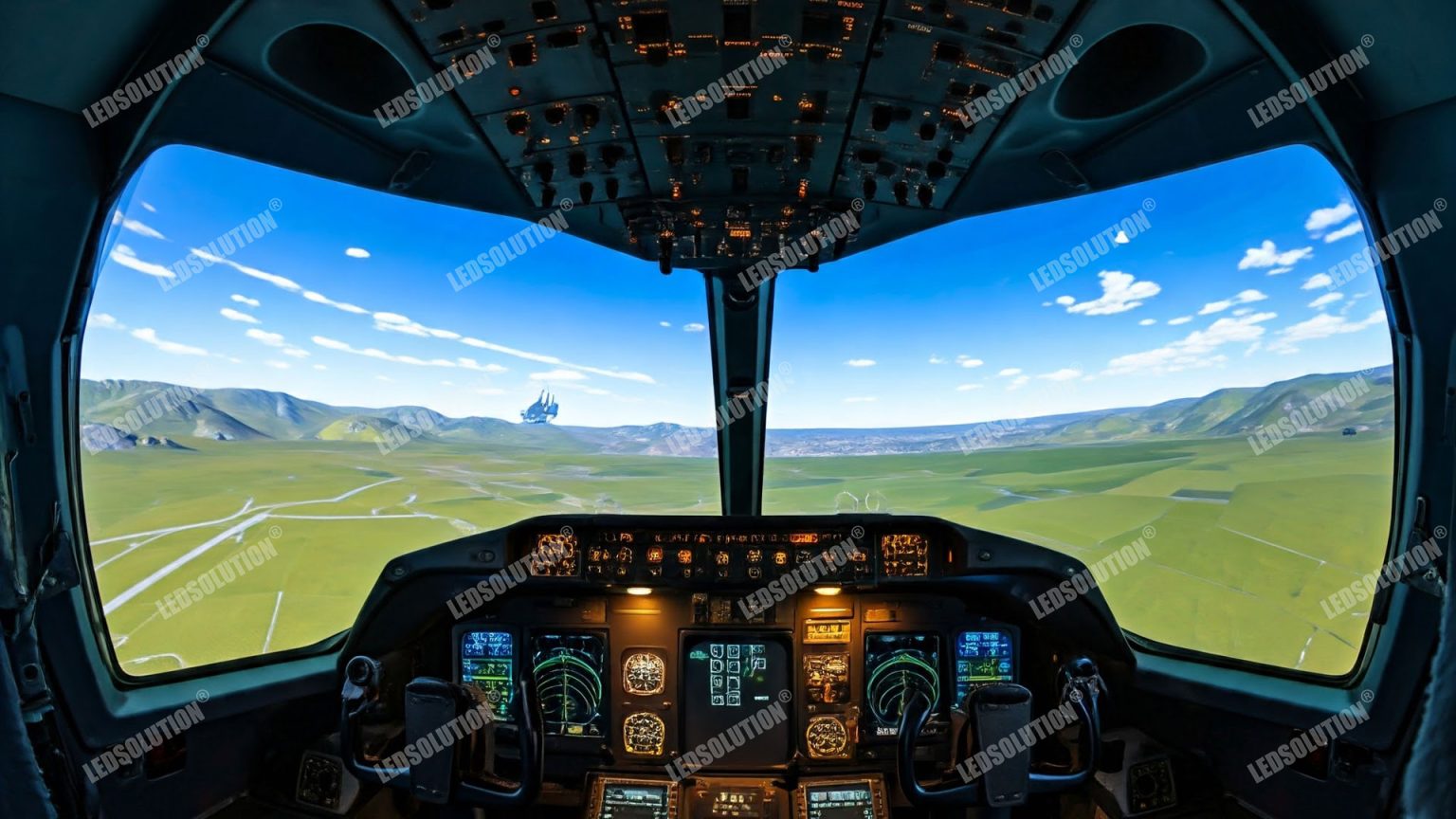 Why LED Panel Technology is the Future for Flight Simulators ...