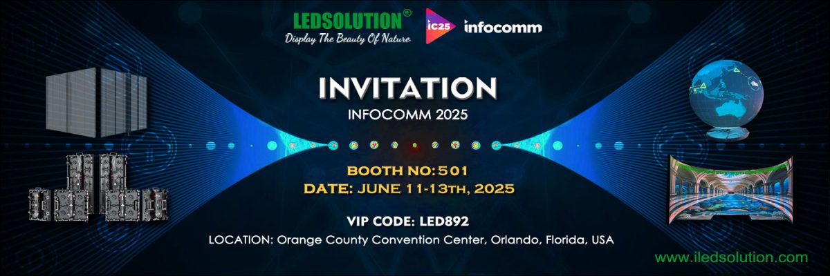 LEDSOLUTION_INFOCOMM_2025_INVITATION_501_WEB