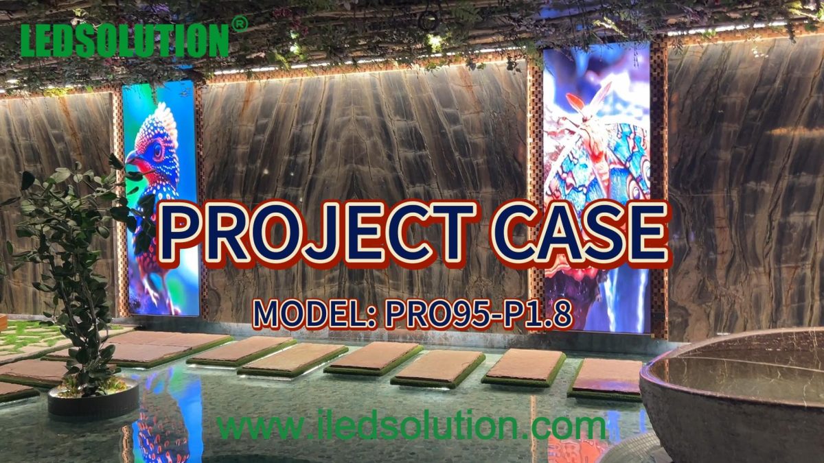 PRO95 Series HD LED Display Installed in a Luxury Villa in Los Angeles