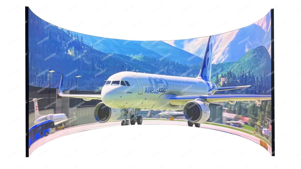 Simulation LED Display Solution D for Flight and Driving Simulators