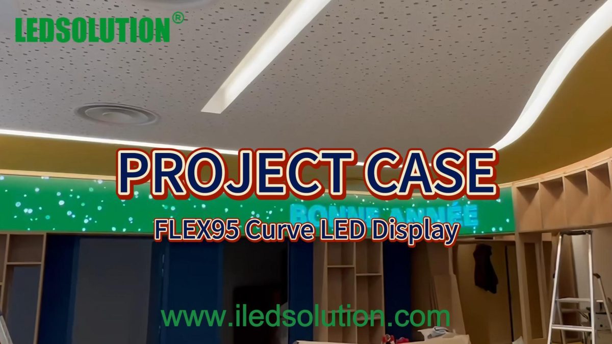 Custom Curved LED Screen Installation - FLEX95 Series