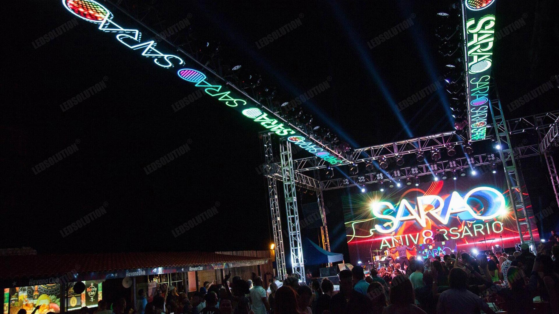 RN Series Rental LED Display Project Case