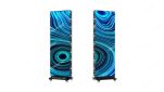 double sided LED poster display 640x1920mm configuration