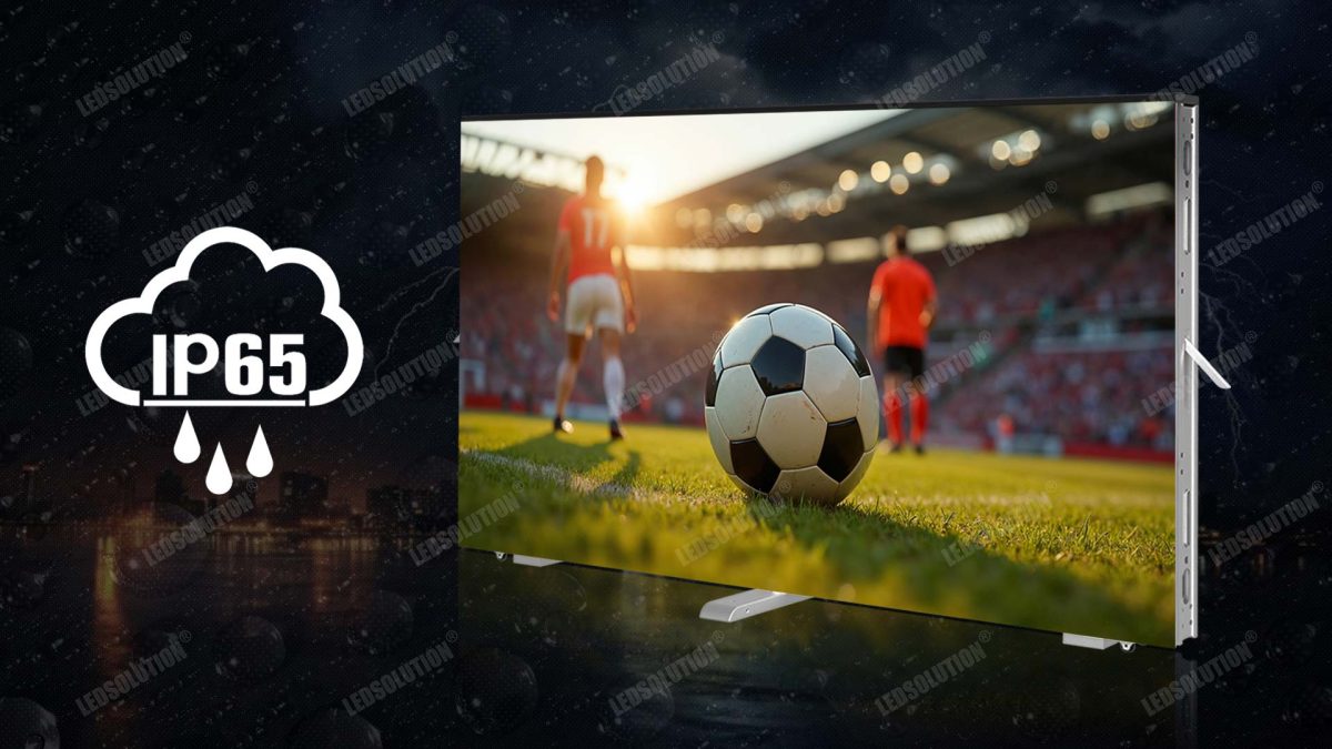 P160 Series LED pitch perimeter boards IP65 waterproof and dustproof outdoor protection