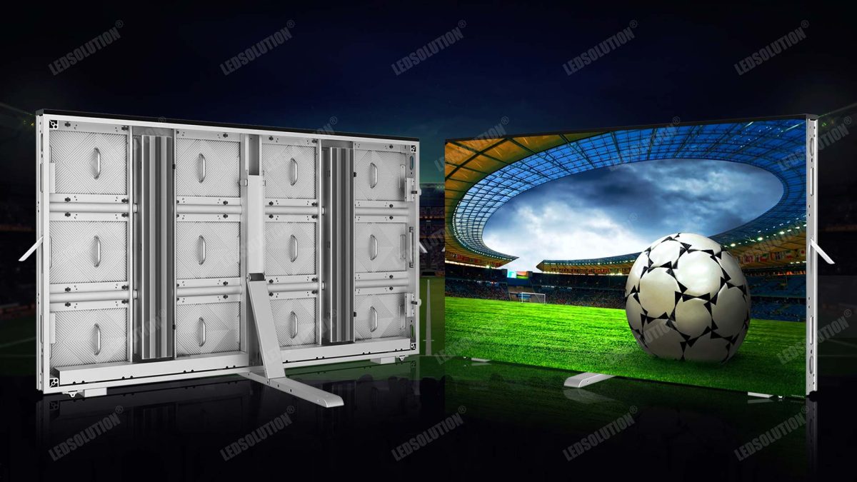 P160 Series UEFA LED pitch perimeter boards for stadium advertising display
